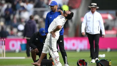 Rishabh Pant injury update IND vs ENG 4th Test 2025 India vs England Day 5 news Rishabh Pant fitness latest Indian batting coach statement Team India good news
