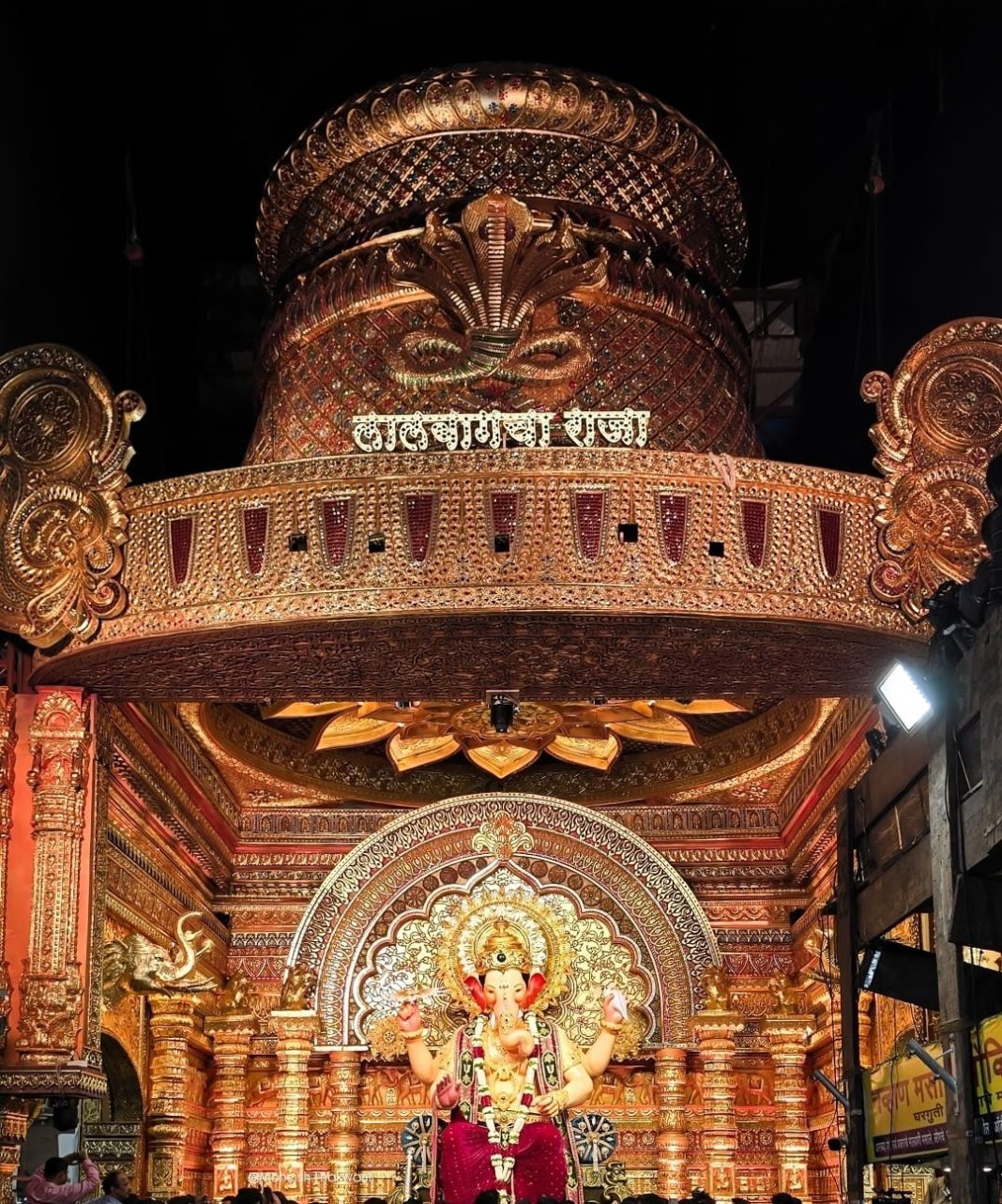 Ganesh Chaturthi 2025, Lalbaugcha Raja first look, Mumbai Ganesh Utsav 2025, लालबागचा राजा गणेश प्रतिमा, Ganesh Chaturthi celebration, Mumbai festival news, Ganpati bappa 2025, लालबाग के राजा की झलक, Ganpati visarjan 2025, Ganeshotsav Mumbai