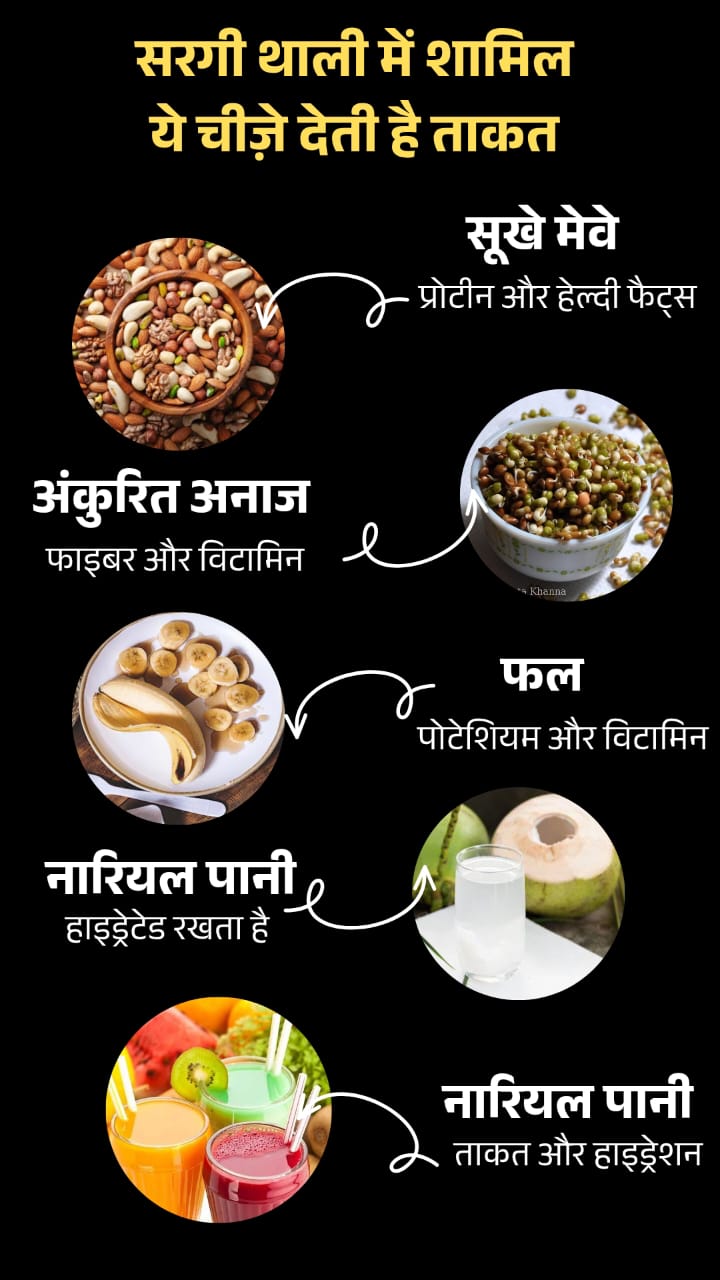 व्रत से एक दिन पहले क्या खाएं?