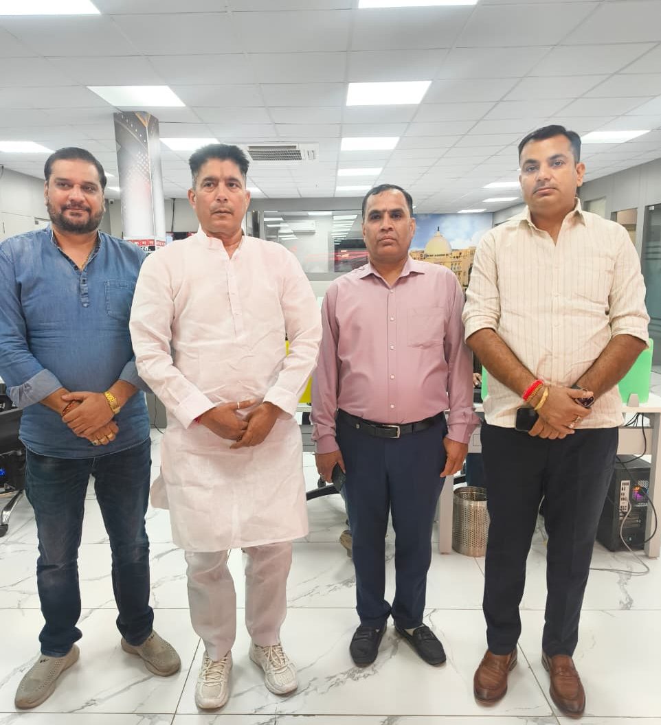भंवर सिंह पलाड़ा का लोकमत राजस्थान द्वारा स्वागत