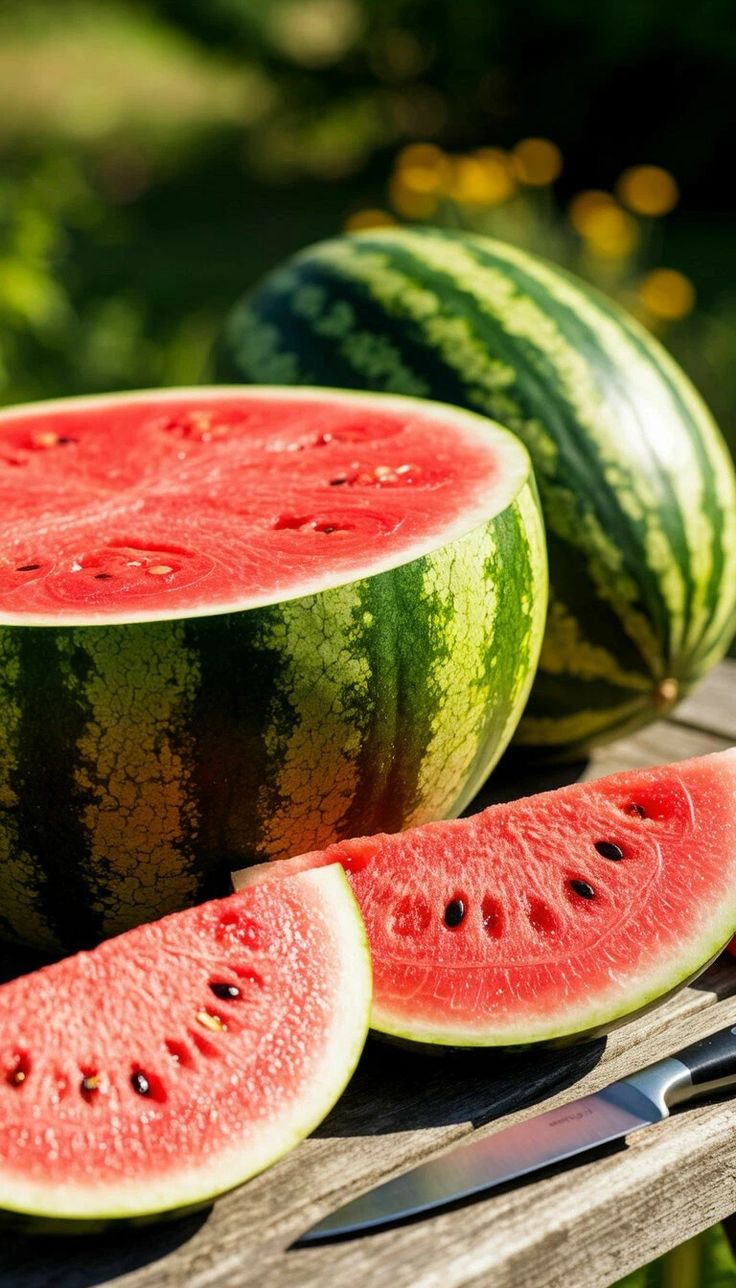 watermelon in fridge