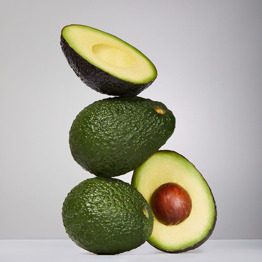 Unripe Avocado in fridge